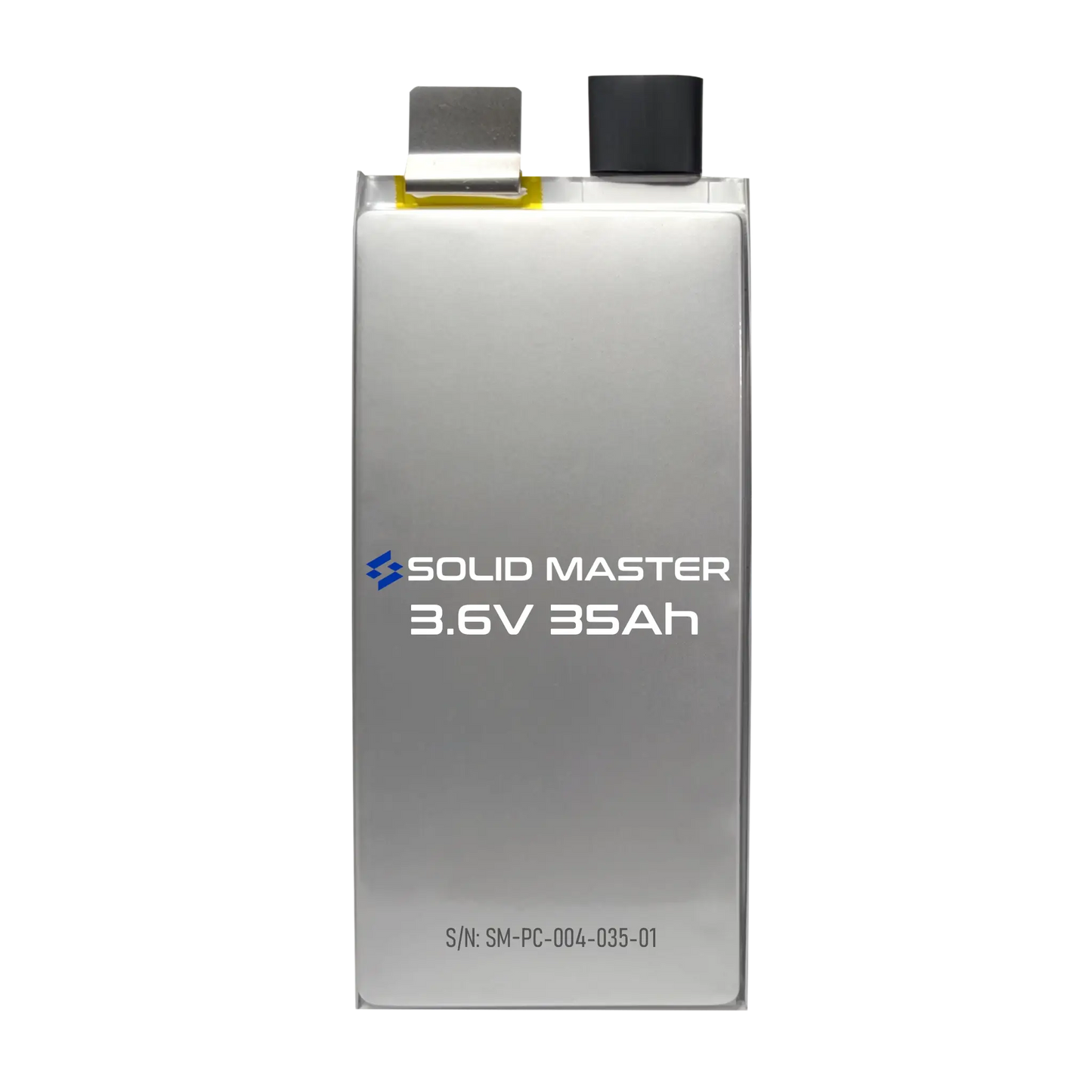 3.6V 35Ah - Solid State Battery - 7C Pouch Cell