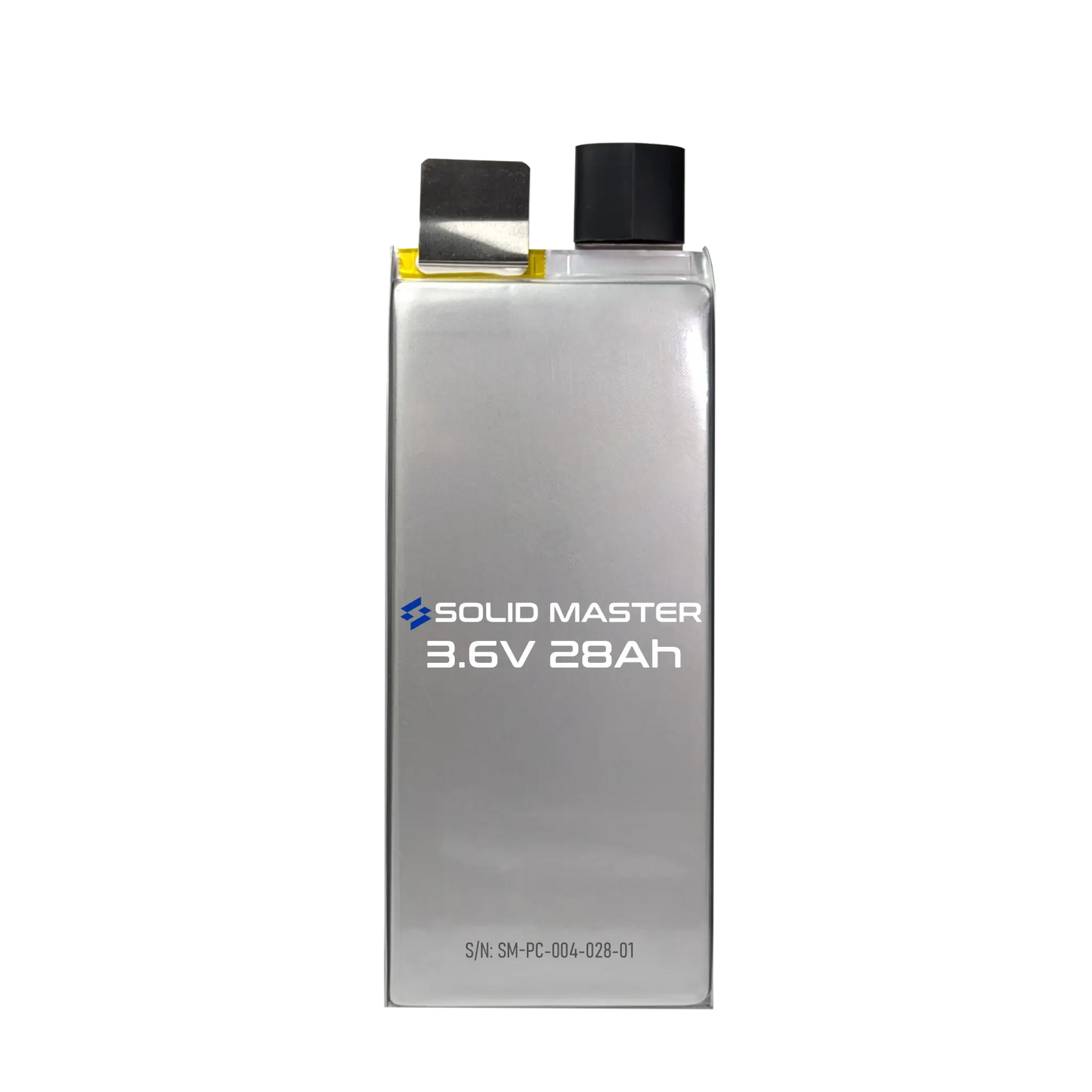 3.6V 28Ah - Solid State Battery - 7C Pouch Cell